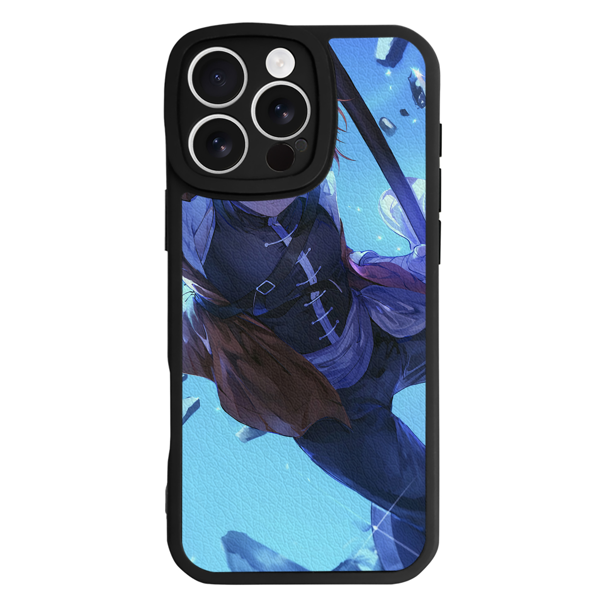 （画像用） 葬送のフリーレン Frieren 【iPhone 16シリーズ対応】シリコンスマホケース（レザー調） 材質：シリコン